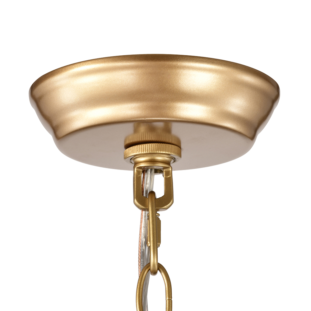 Eva 8-Light Metal Round Chandelier FD-7598-XTB