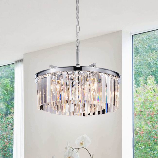 justina 5 light chandelier