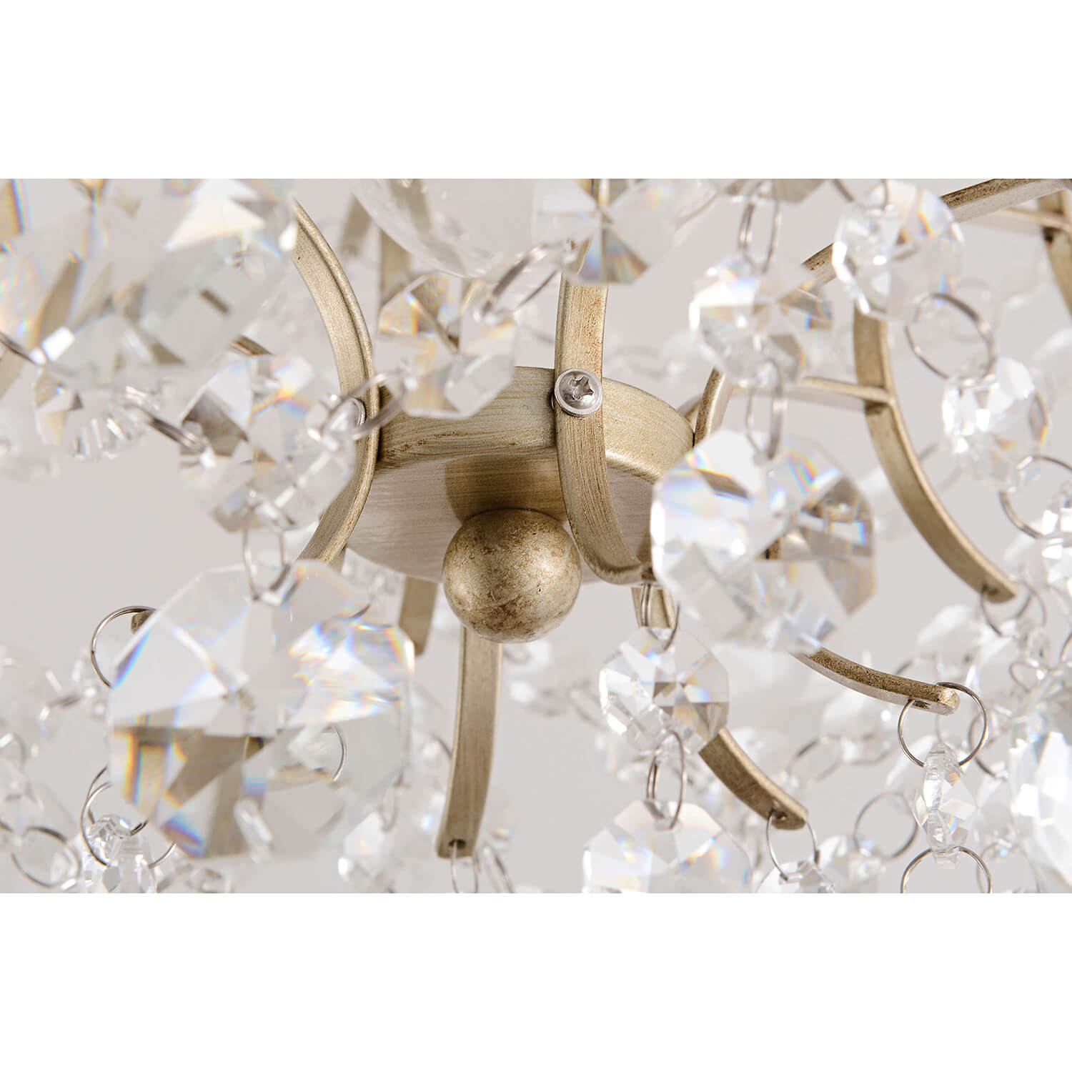 Dalia Single Light Mini Crystal Flush Mount LJ-3305-HKA