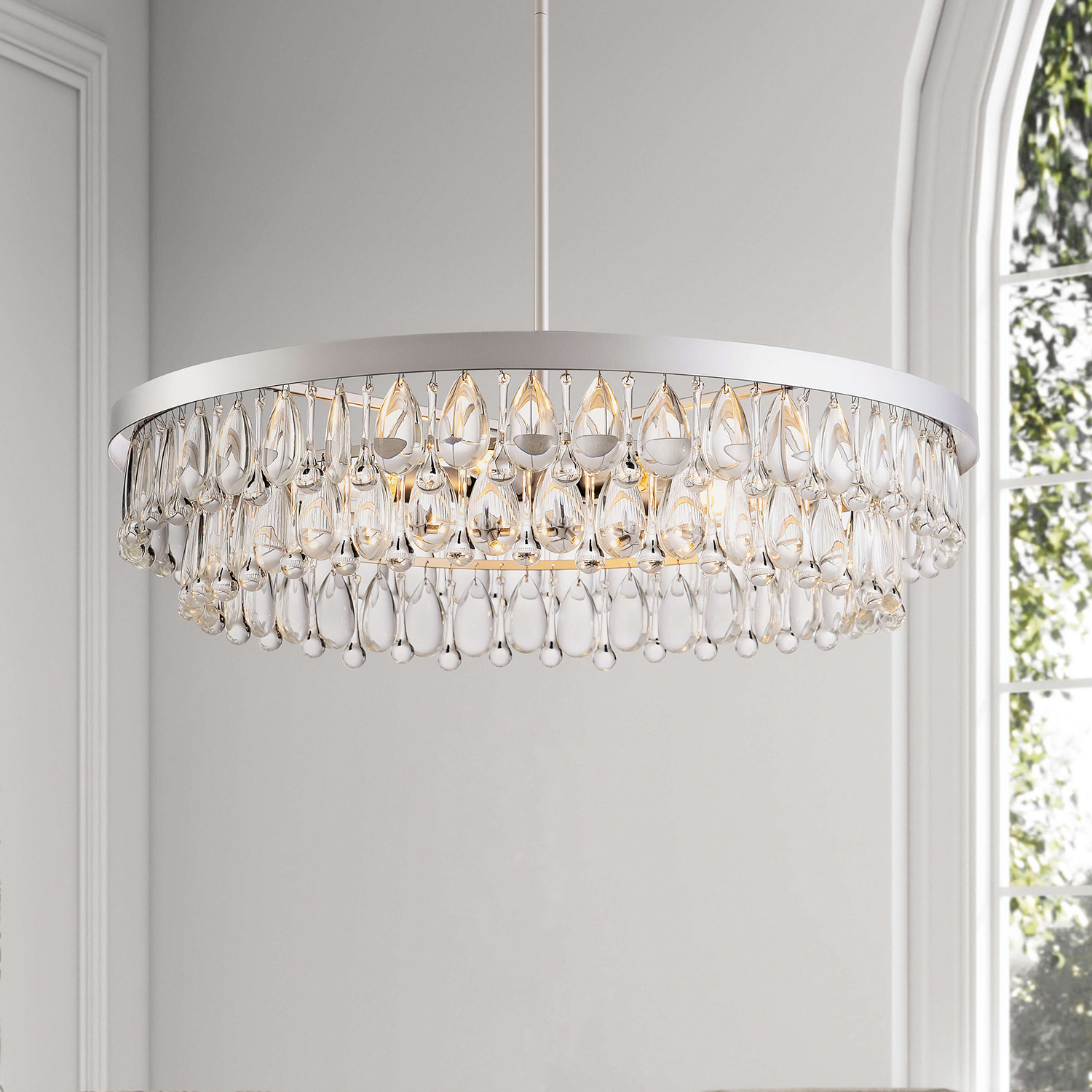 Viviana Crystal 6-light Chandelier LJ-5827-LJJ